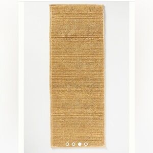 Anthropologie Bramble Reversible Bath Runner NEW